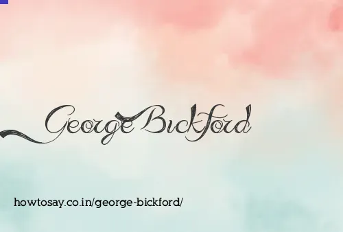 George Bickford