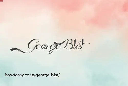 George Blat
