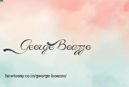 George Boazzo