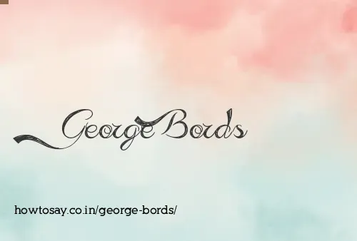 George Bords