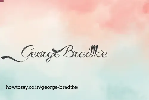 George Bradtke