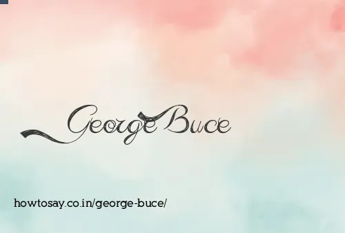 George Buce
