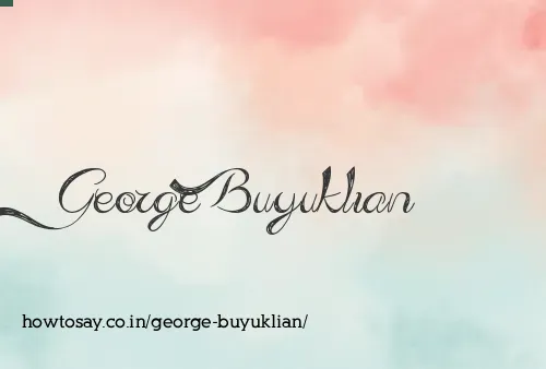 George Buyuklian