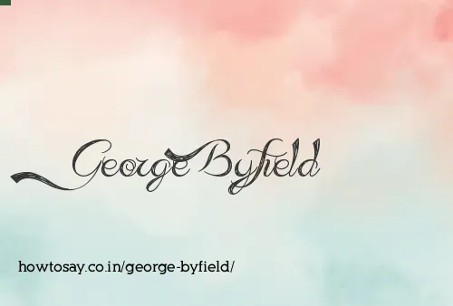 George Byfield