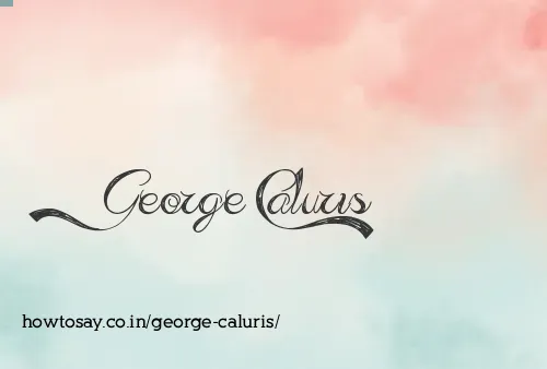 George Caluris