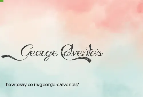 George Calventas