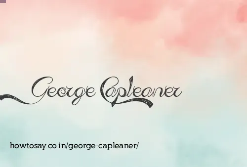 George Capleaner
