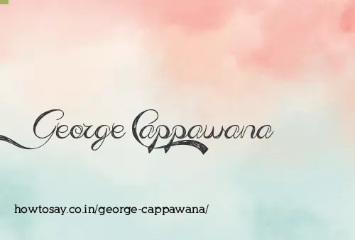George Cappawana