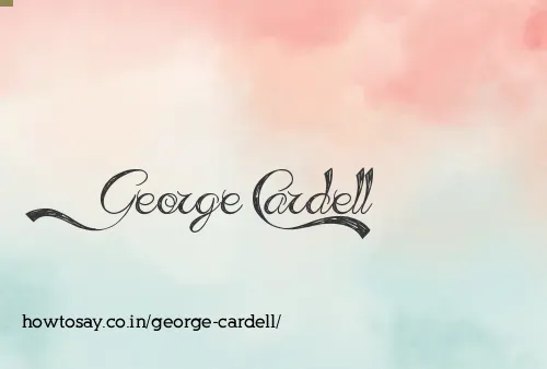George Cardell