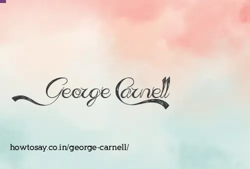 George Carnell