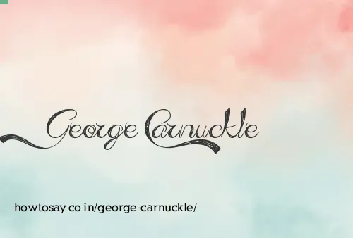George Carnuckle