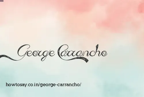 George Carrancho