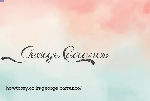 George Carranco