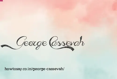 George Cassevah