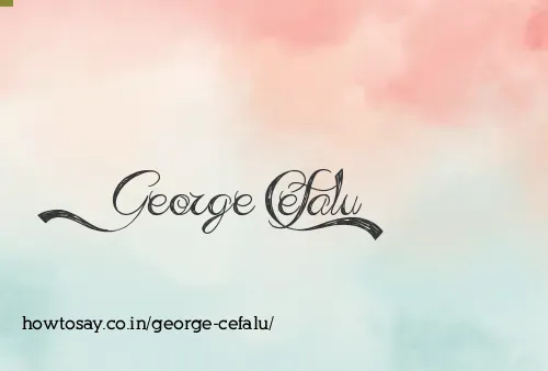 George Cefalu