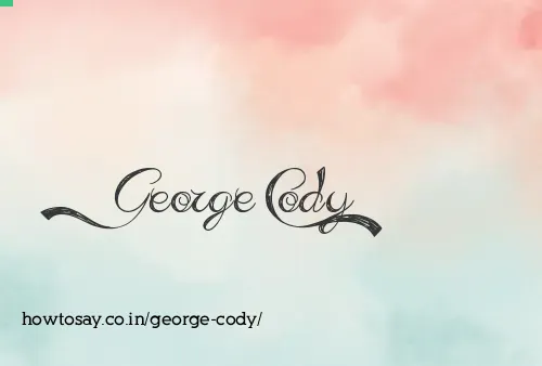 George Cody
