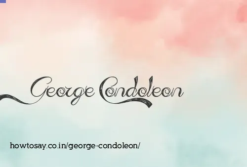 George Condoleon