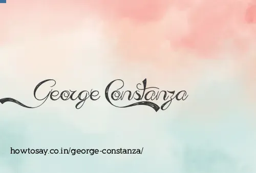 George Constanza