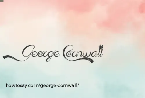 George Cornwall