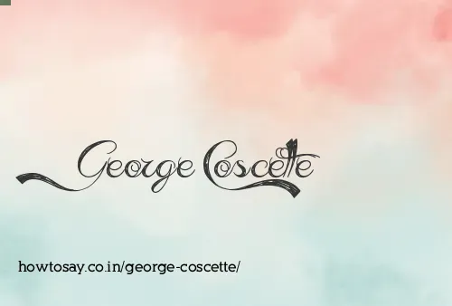 George Coscette