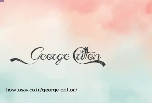 George Critton