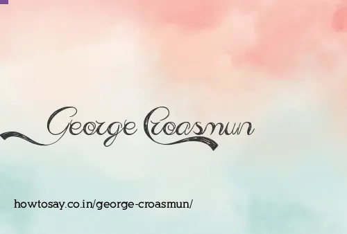 George Croasmun
