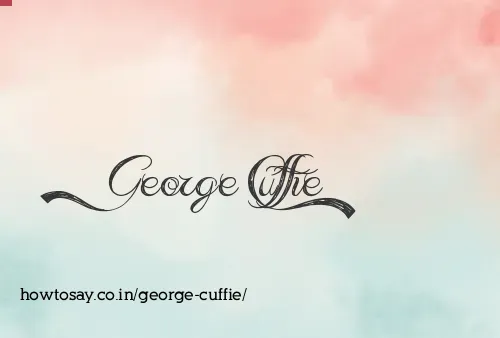 George Cuffie