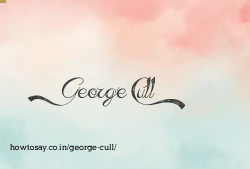 George Cull