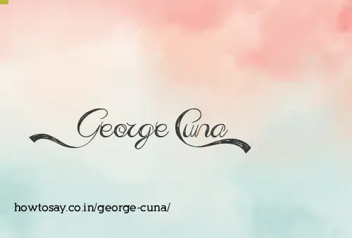 George Cuna