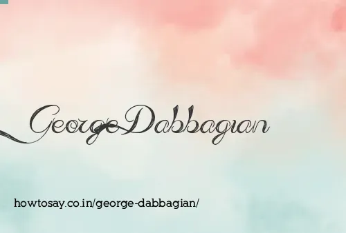 George Dabbagian