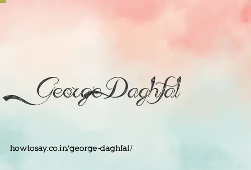 George Daghfal