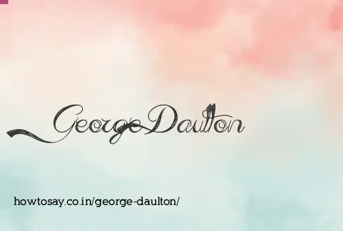 George Daulton