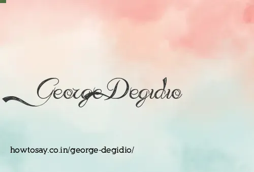 George Degidio