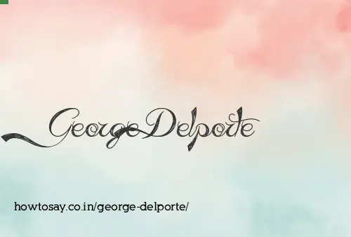 George Delporte