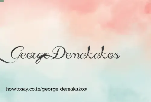 George Demakakos