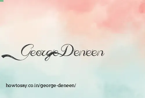 George Deneen