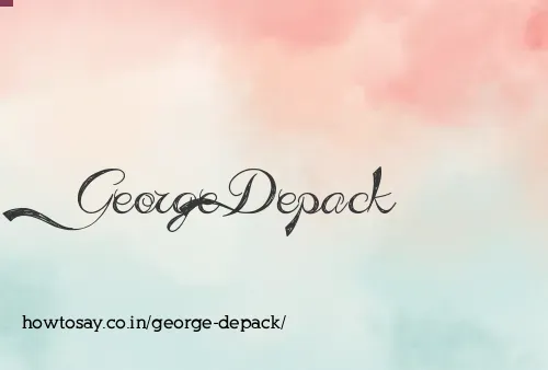George Depack