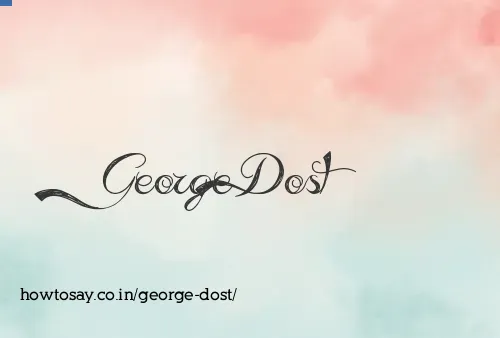 George Dost