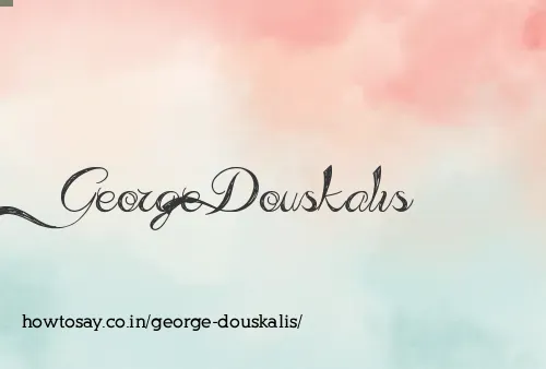 George Douskalis