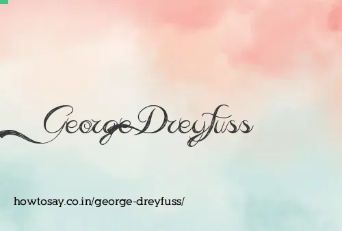 George Dreyfuss
