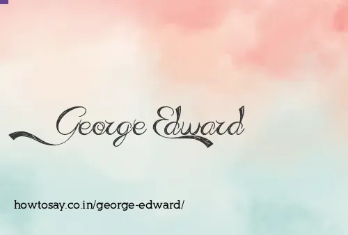 George Edward