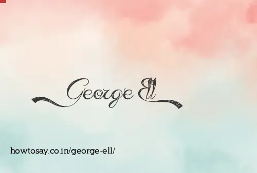 George Ell
