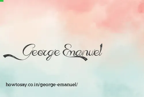 George Emanuel