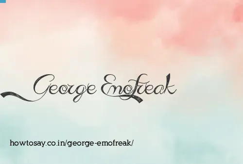 George Emofreak