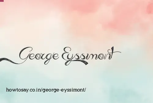 George Eyssimont