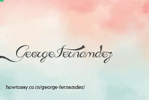 George Fernamdez