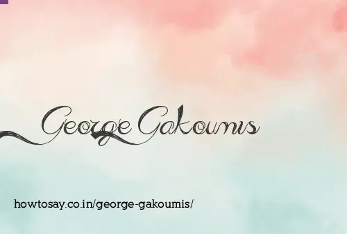 George Gakoumis