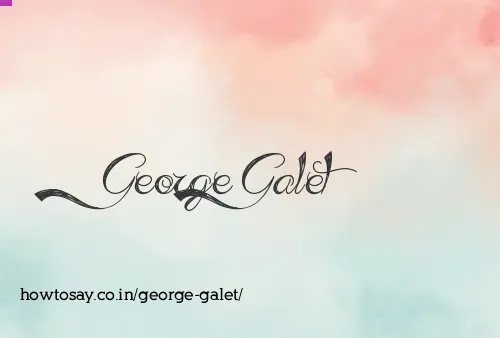 George Galet
