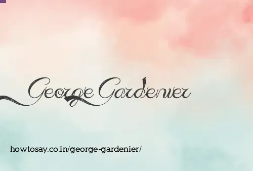 George Gardenier
