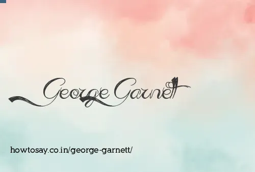 George Garnett